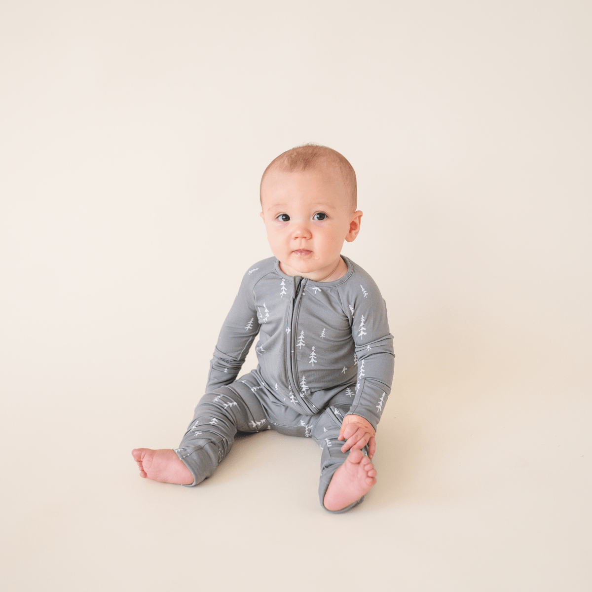 Bamboo 2-Way Convertible Zip Romper - Forest – bug + bean kids