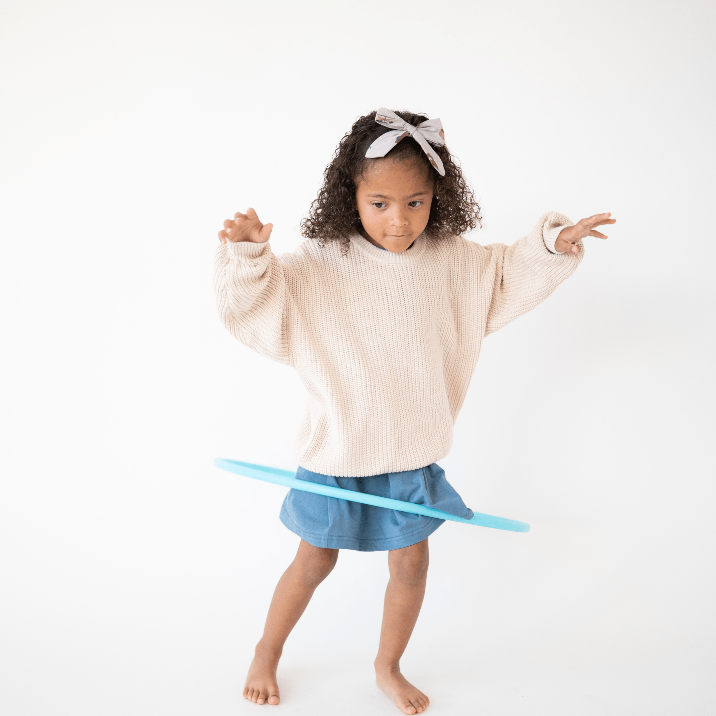 Sutton Chunky Knit Sweater – Vanilla | Organic Cotton Kids – bug +