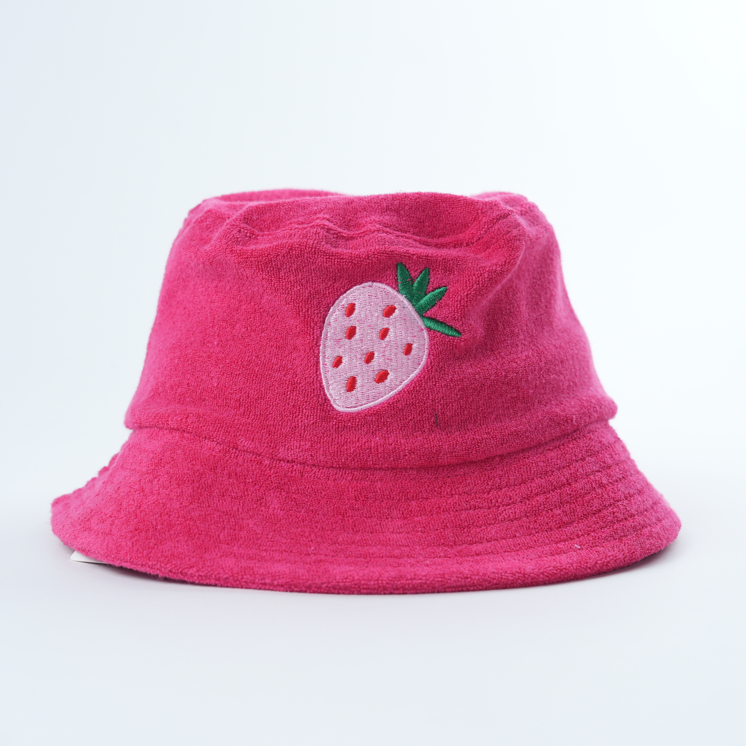 Kids Terry Bucket Hat | Strawberry — b+b kids – bug + bean kids