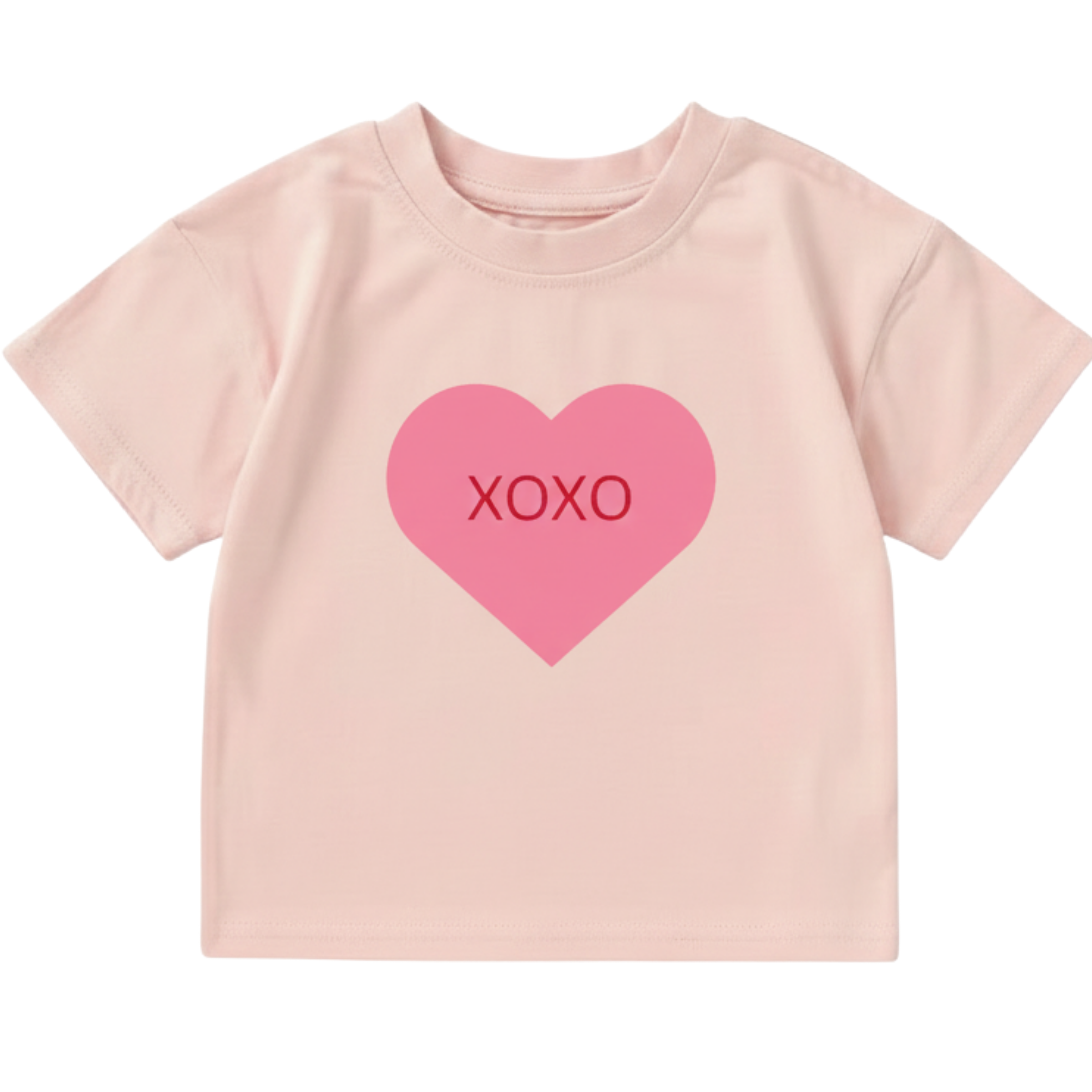 XOXO Heart Organic Cotton Tee | bug + bean kids