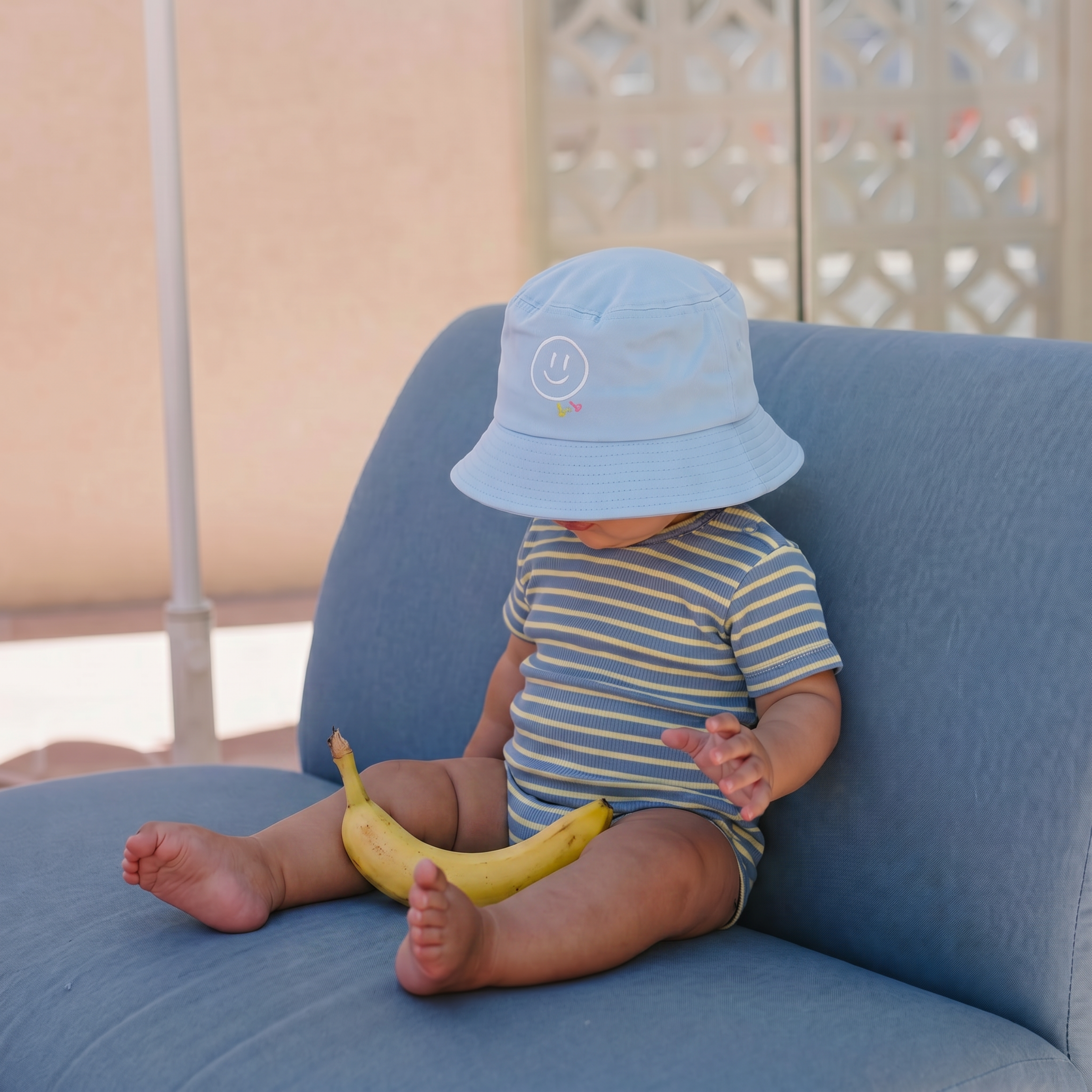 KIK GIRL Light Blue Bucket Hat Kids Mini T1 – Tilley USA main image 3