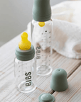 Baby Glass Bottle Set 110ml, Sage