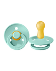BiBS Classic Round Pacifier Set of Two - Size 2 Mint