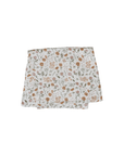Cotton Muslin Burp Cloth, Meadow Floral