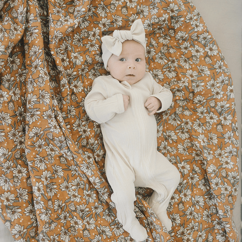 Quilted muslin blanket sale