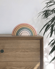 Wooden Rainbow Stacker, Pastel