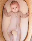 Organic Cotton Ribbed Footie