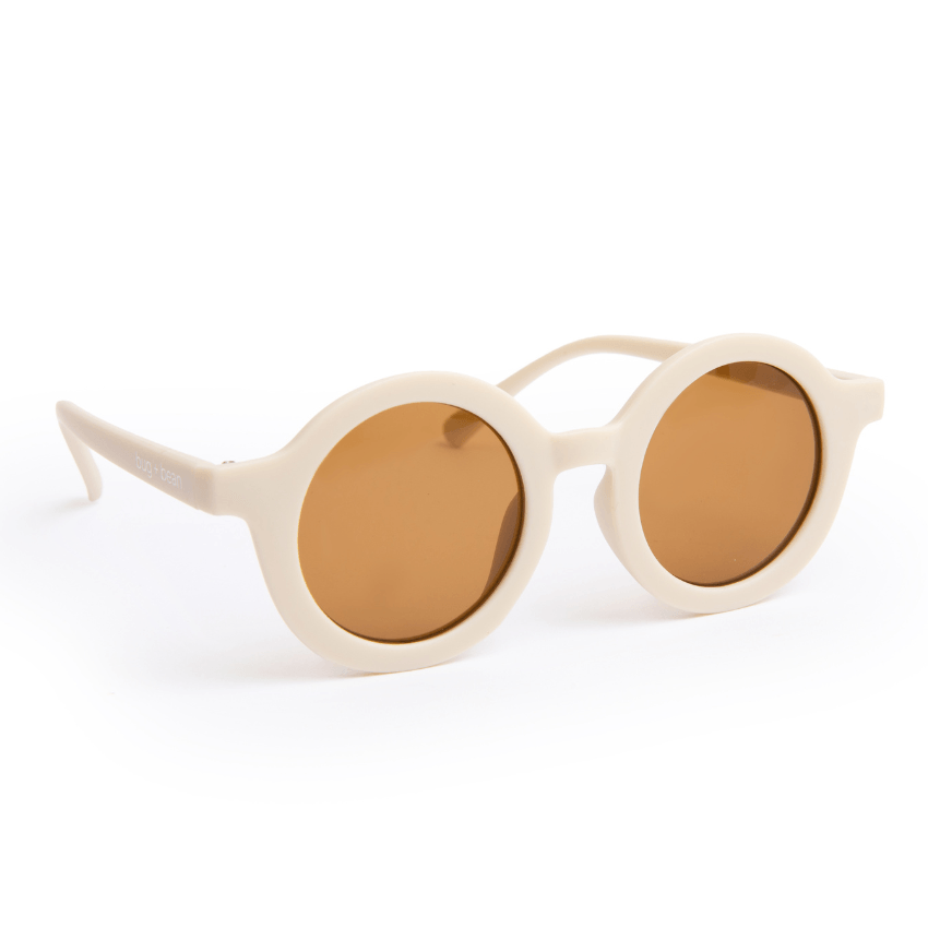 Recycled Plastic Sunglasses Buttercream