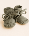 Merino Wool Booties, Artichoke