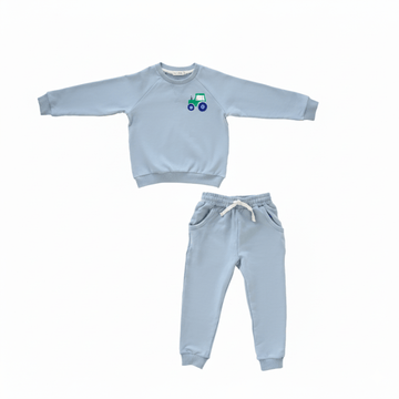 Farm Kid Sweatshirt + Jogger Matching Set