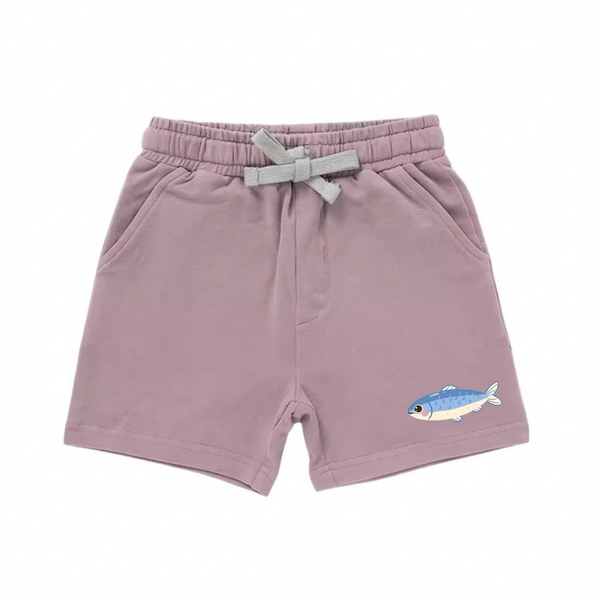 French Terry Shorts - Sardine