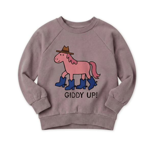 Organic Cotton Sweatshirt - Giddy Up