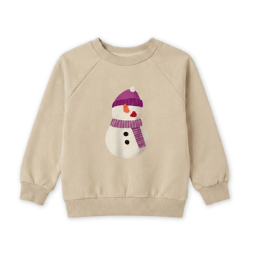 Holiday French Terry Sweatshirt - Snowman