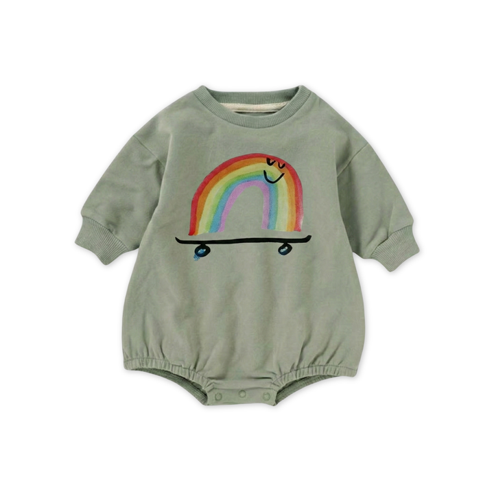 Tomato Bubble Romper | Organic Cotton Baby Romper – bug + bean kids