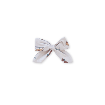 Jersey Bow Clip - City Vibes