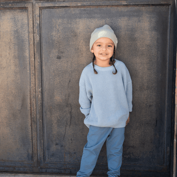 Sutton Chunky Knit Oversized Sweater - Fog