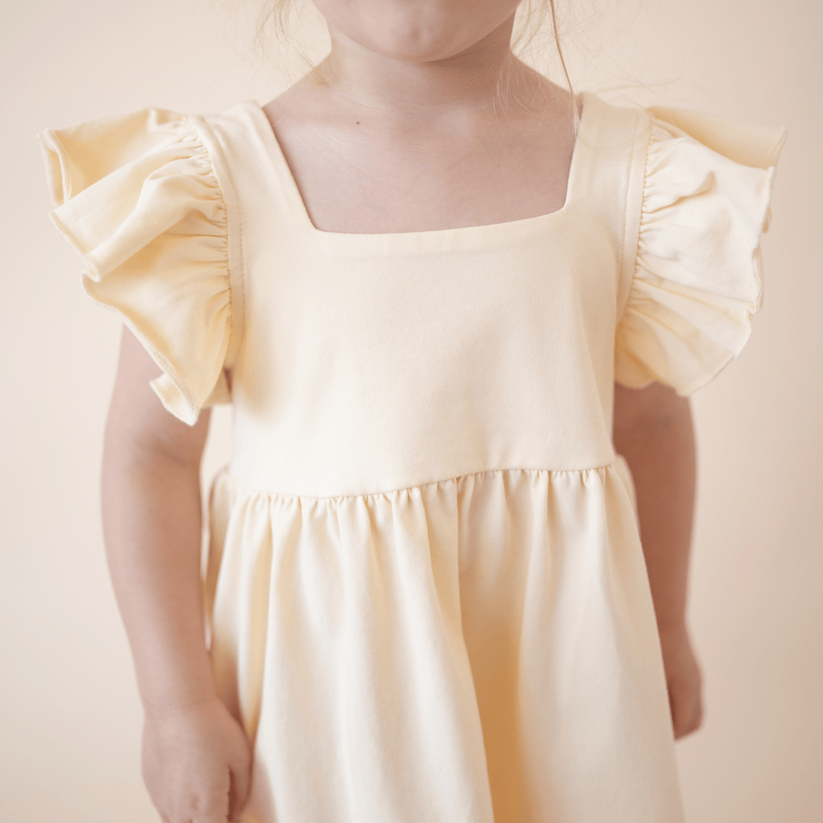 childrens organic cotton dresses Mightly Girls Fair Trade Organic Cotton Cascade Dress
