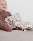 Cotton Muslin Swaddle, Meadow Floral