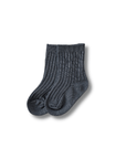 Ribbed Stretch Socks