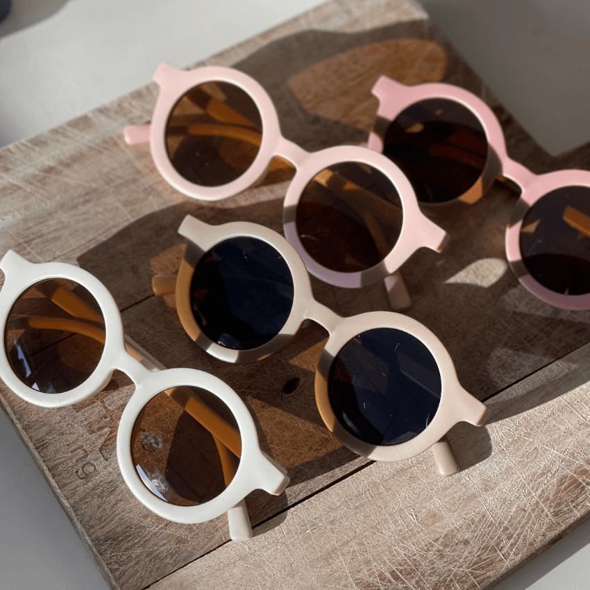 Recycled Plastic Sunglasses, Fawn